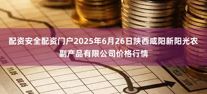 配资安全配资门户2025年6月26日陕西咸阳新阳光农副产品有限公司价格行情